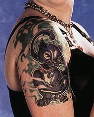 Фото, значение в магии татуировки " Кот. Кошка. Котенок. " X_1fb1a638